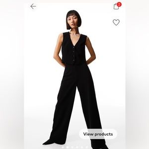H&M black jersey dress pants. Size small. NWT!
